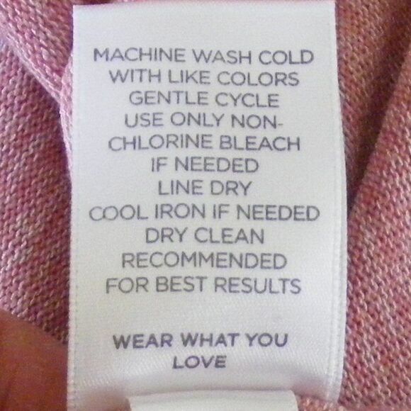 TORRID Sweater, 2/2X, Pink Space Dye, Pullover, Long sleeves, Pocket, Rayon - Picture 8 of 12